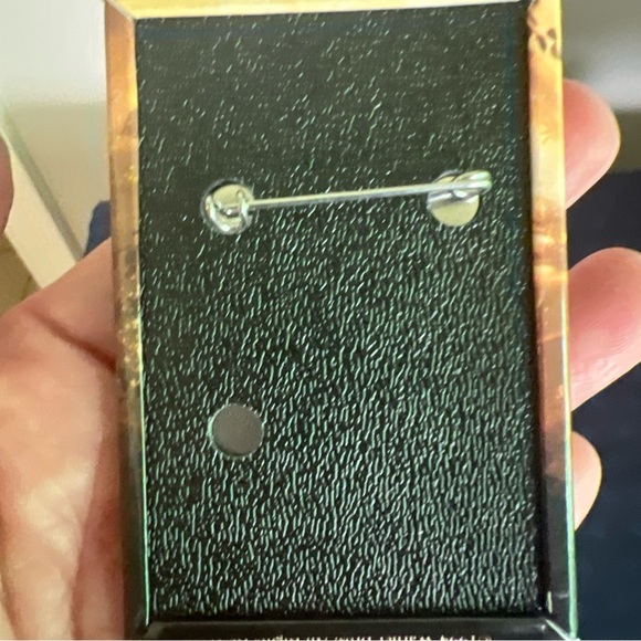 Vintage Movie Rectangle Shaped Button Pin Back Black Beauty 1994 - Picture 3 of 9